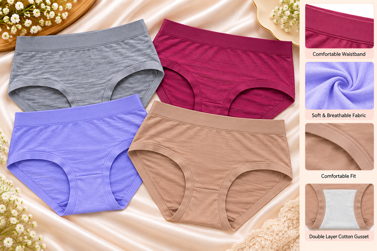 Premium Everyday Comfort Panty Collection