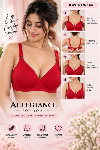 Ultra Soft Wireless Bra