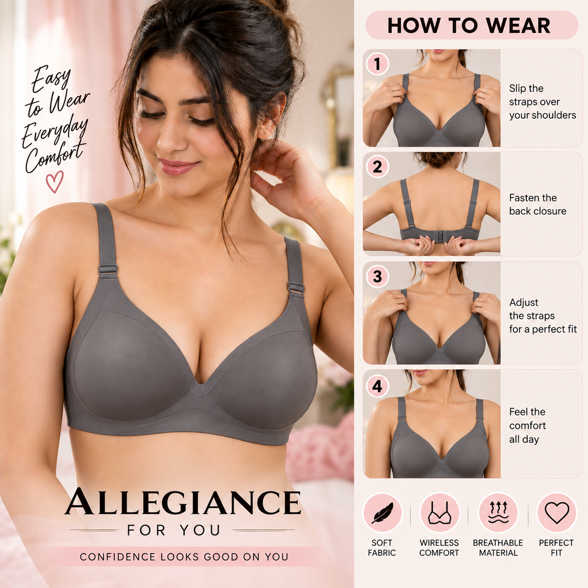 Allegiance – Premium Comfort Bra