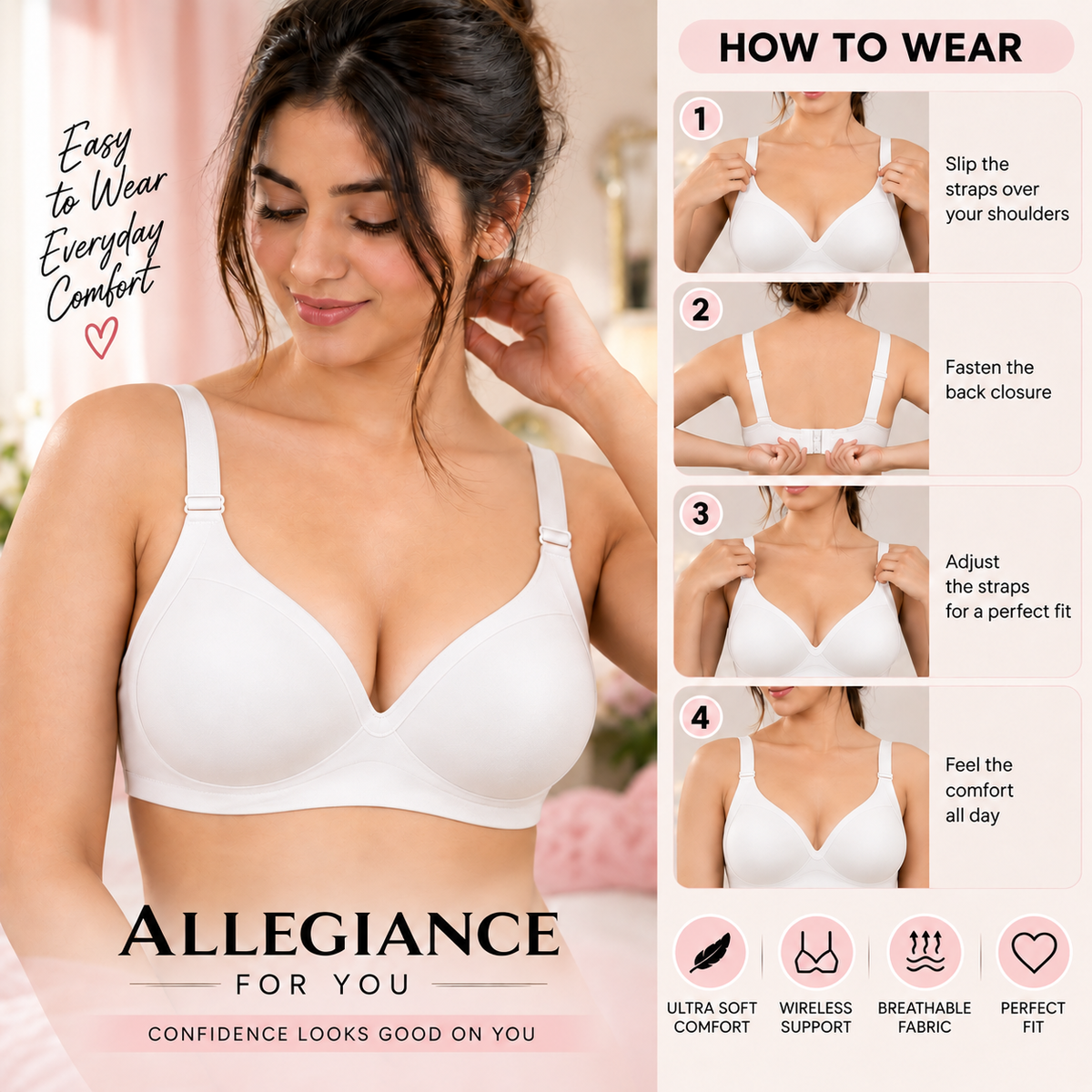 Allegiance – Premium Comfort Bra